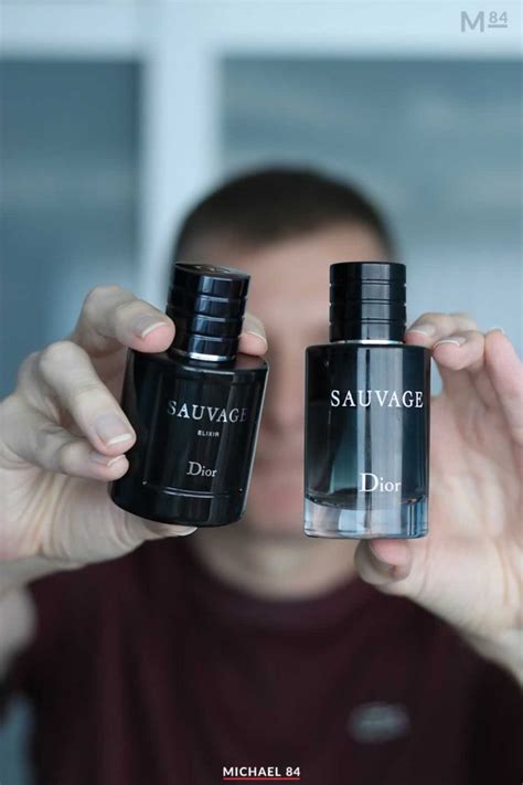 dior sauvage elixir vs normal|dior sauvage elixir smell.